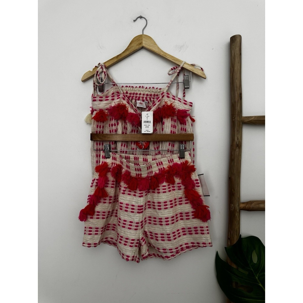 Tessora Neemah Playa Resort Wear Shorts Set Pink